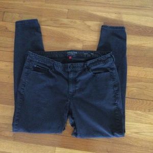 Jennifer Lopez black jeans size 18 WL skinny